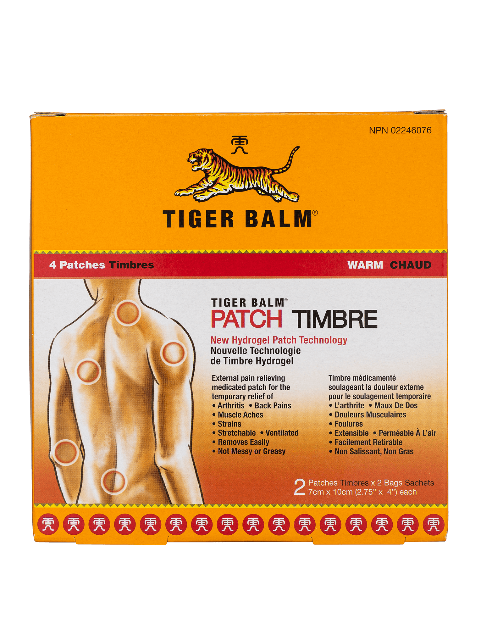 Tiger Balm Pain Relieving Patches