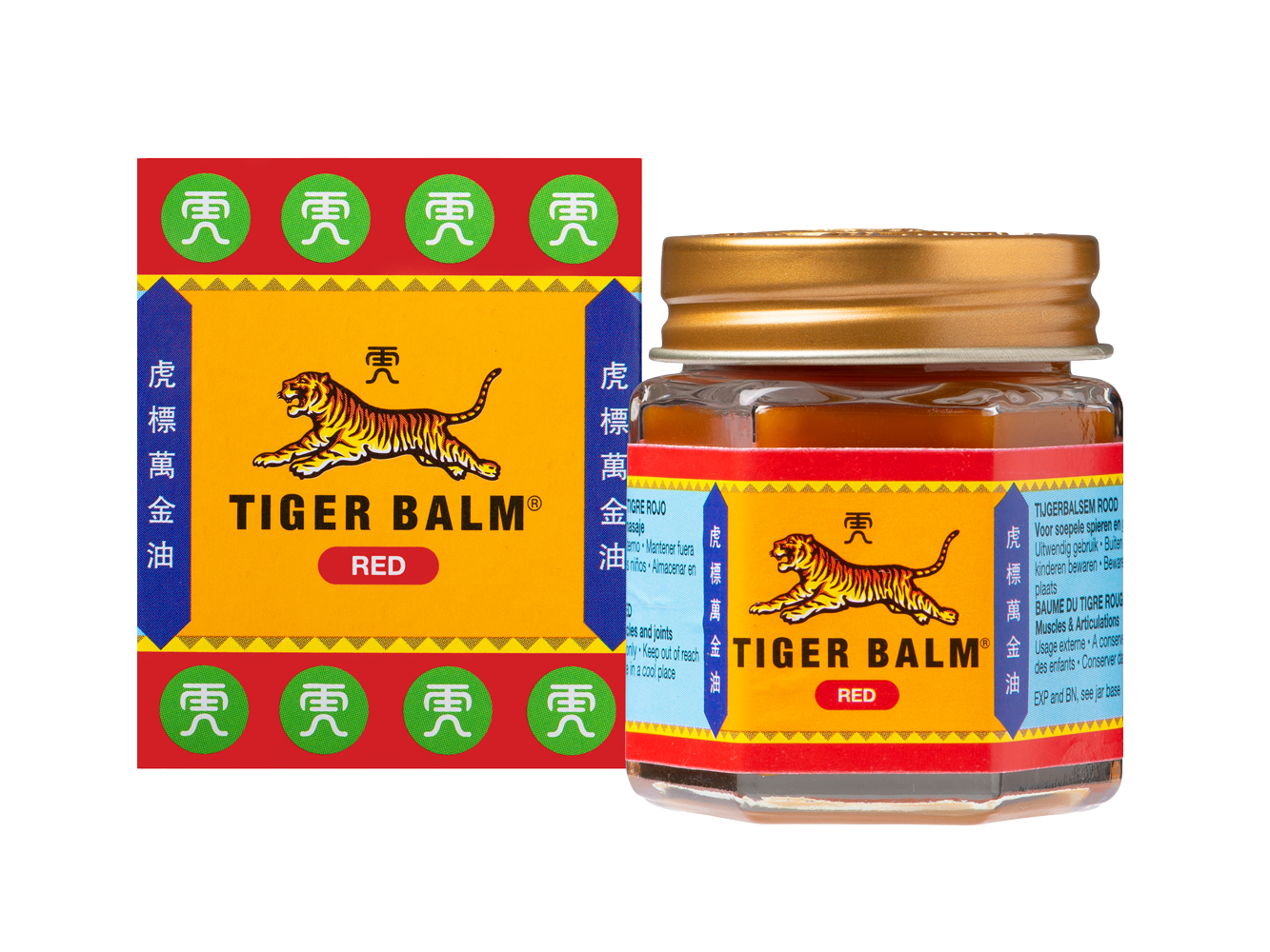 Tiger Balm Rood