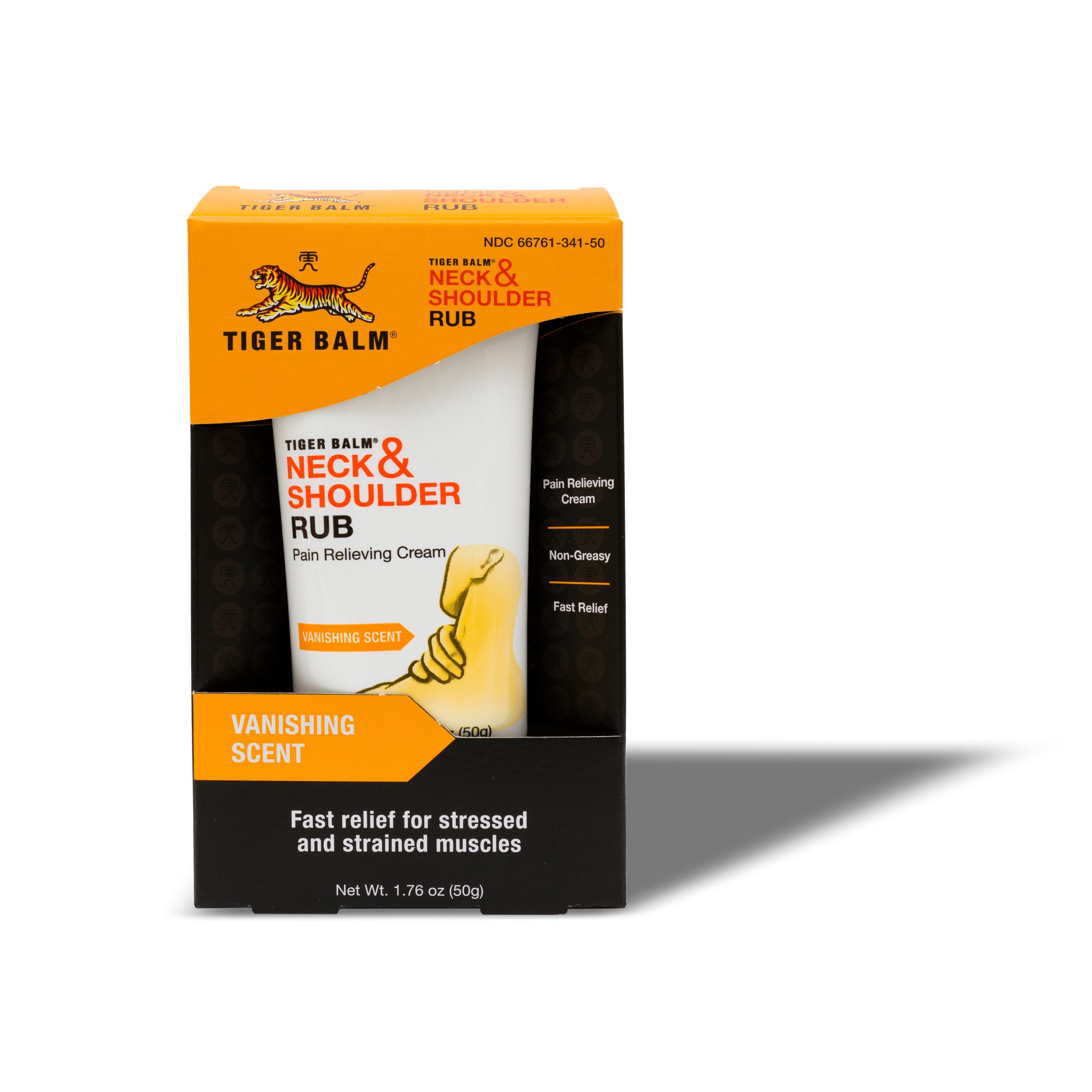 Tiger balm neck and shoulder rub